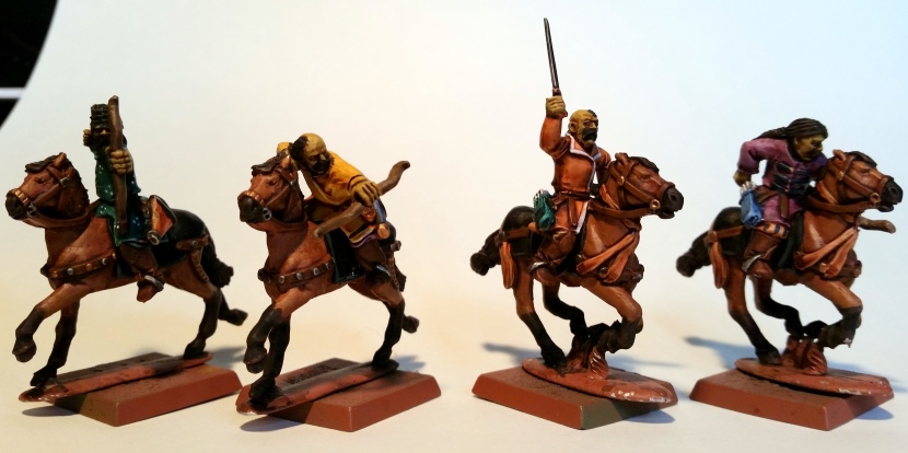 These models will be rebased onto oval-shaped mdf bases which I'll be receiving later.
